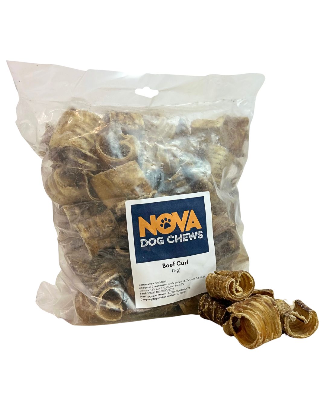 Beef Trachea Curls - 500G/1KG