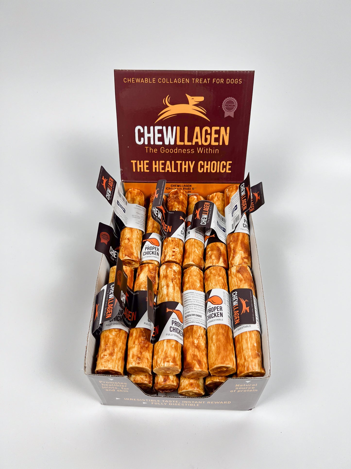 Chewllagen 5" Roll - 2 Flavour 35 Pack