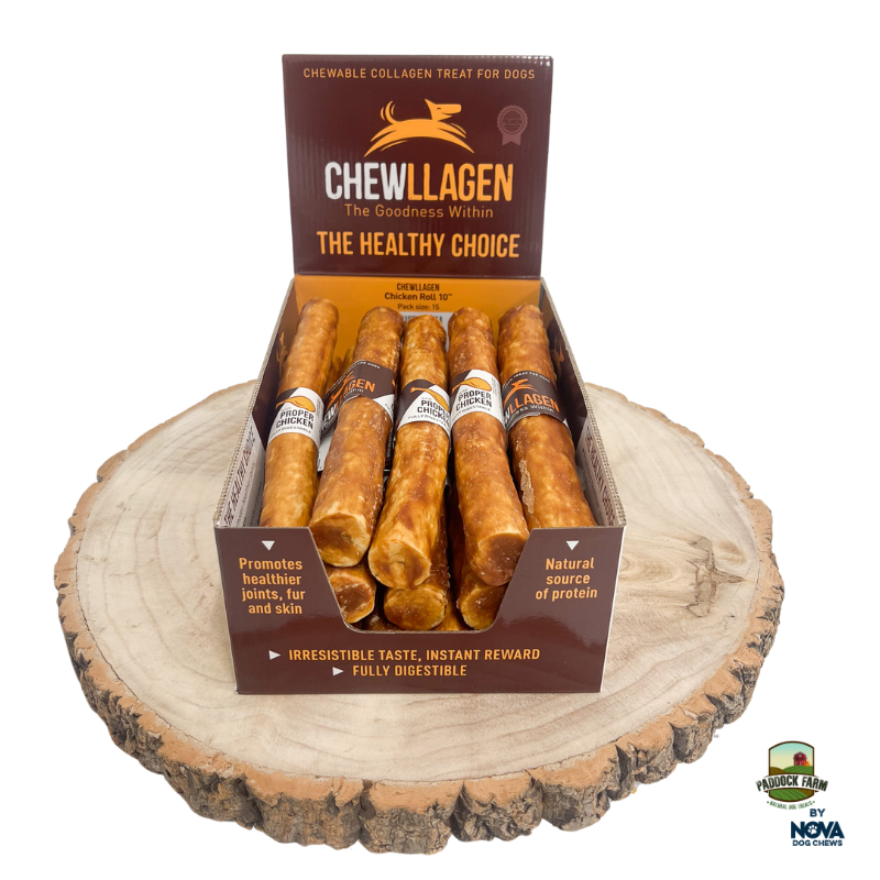Chewllagen 10" Roll - 2 Flavours  15 Pack
