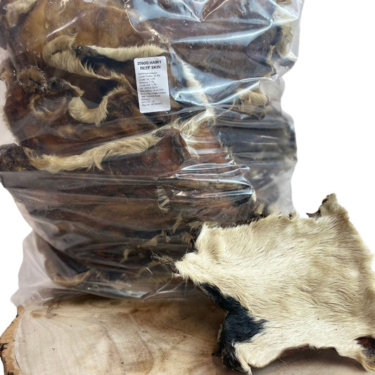 XL Hairy Beef Skin (Plates) - 2.5KG