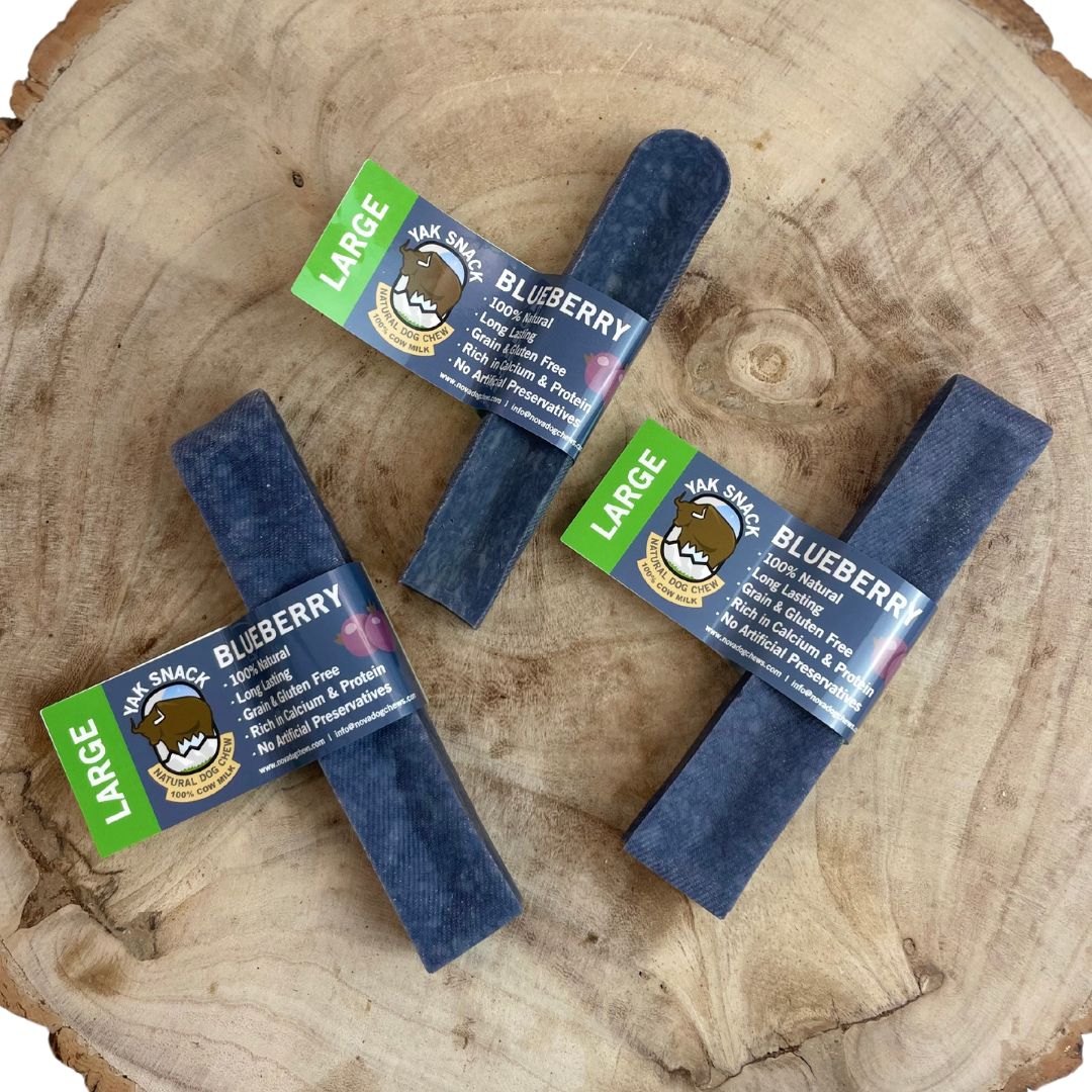 Yak Chew Blueberry - 2 Sizes Available