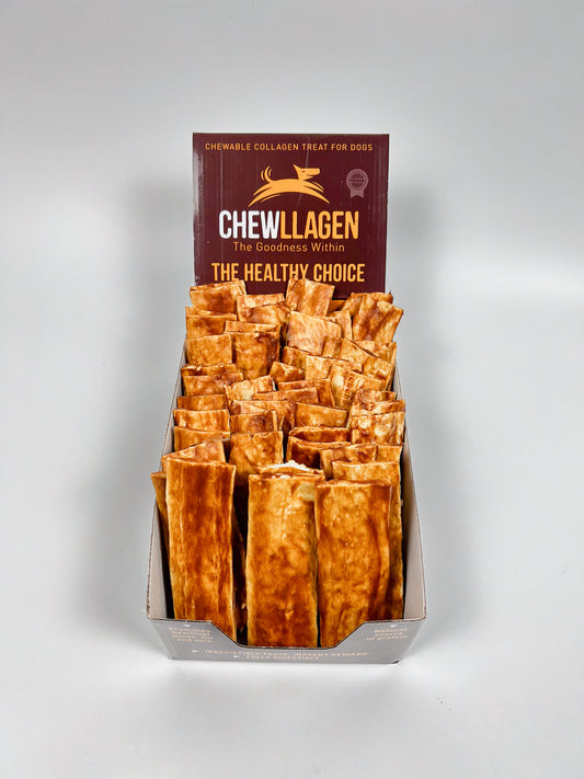 Chewllagen 2"6" Chips - 2 Flavours 50 Pack