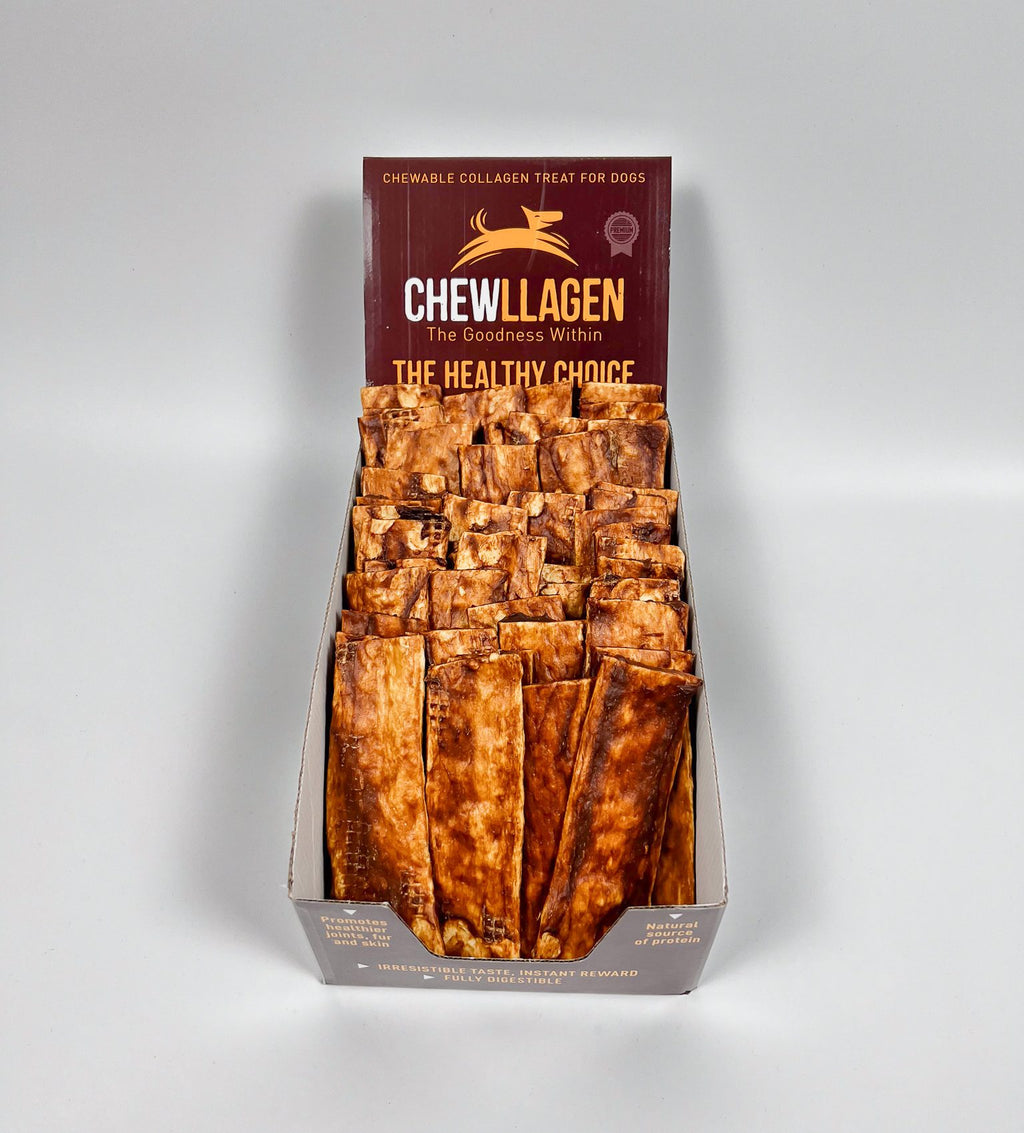 Chewllagen 2"6" Chips - 2 Flavours 50 Pack
